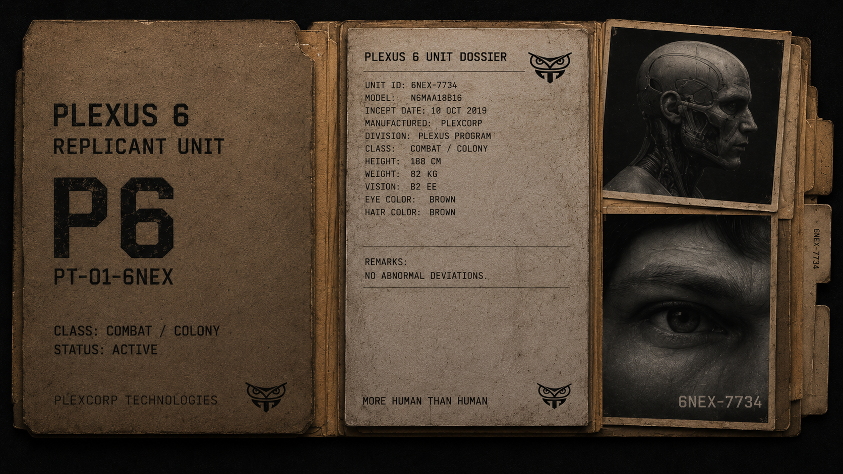Plexus 6 unit dossier